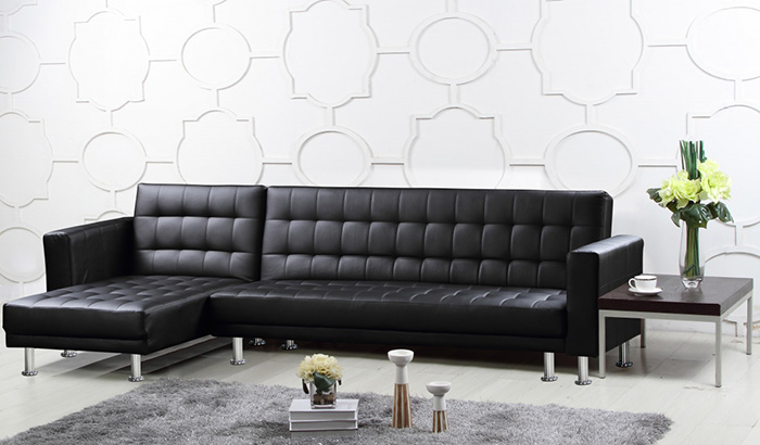 Hawthorn Three Seater Pu Multifunction Sofa Bed